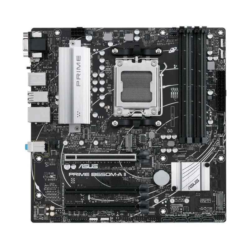 ASUS - MOTHERBOARD ASUS AMD AM5 PRIME B650M-A II NEGRO PN PRIME B650M-A-II