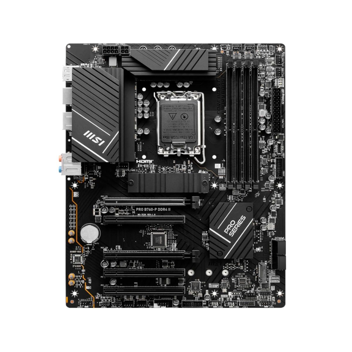 MSI - PLACA BASE MSI PRO B760-P DDR4 II LGA1700 HDMI PN MBMSB760-PD4II