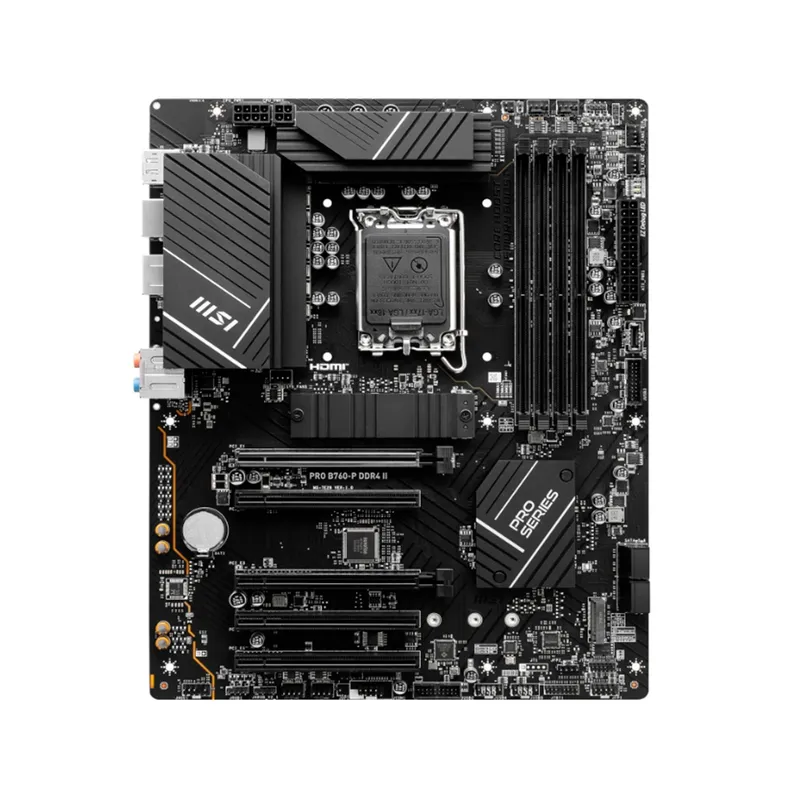 MSI - PLACA BASE MSI PRO B760-P DDR4 II LGA1700 HDMI PN MBMSB760-PD4II
