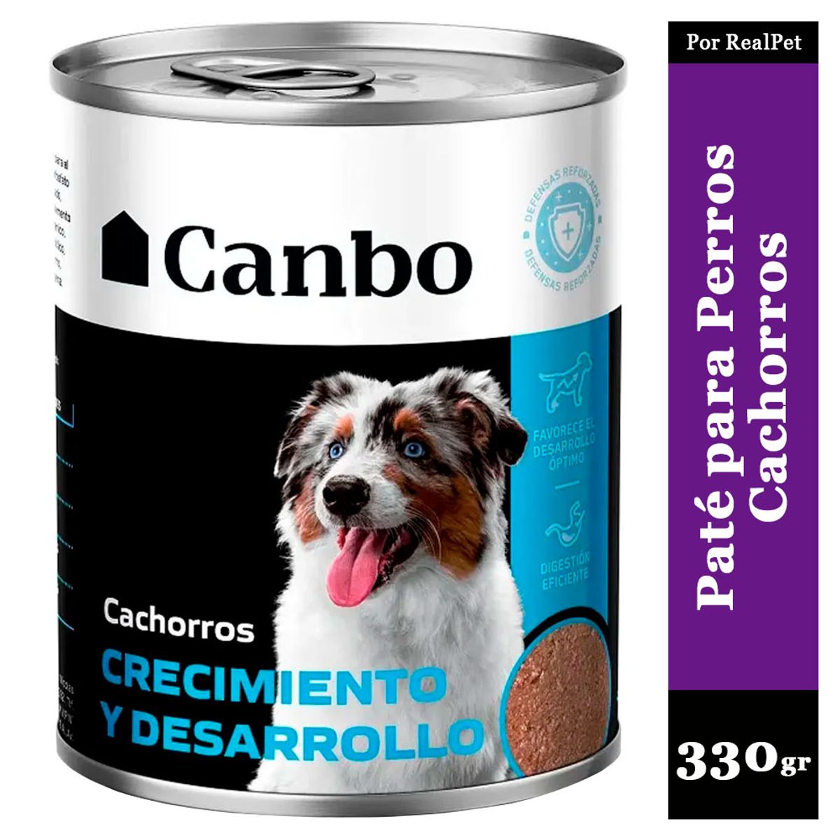 CANBO - Paté Perro Cachorro Canbo Crecimiento y Desarrollo 330 gr
