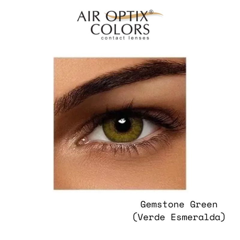 GENERICO - Lentes de Contacto Air Optix Colors Verde Esmeralda