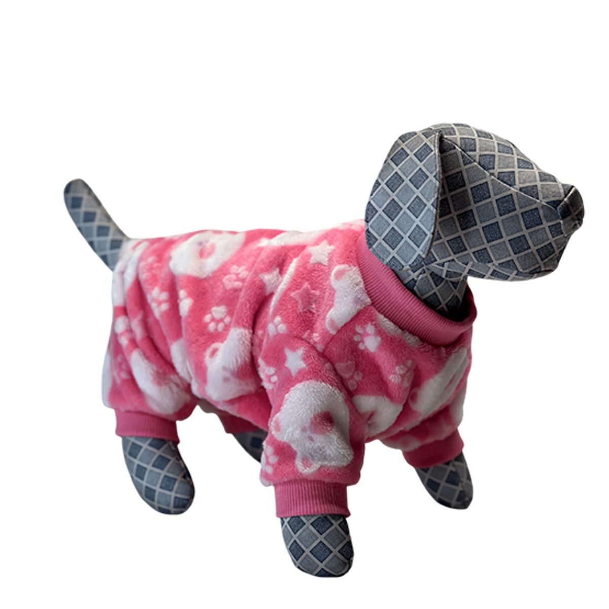 TUPET SHOP - Pijama de Felpa Hipoalergénica Oso Celeste Talla 1