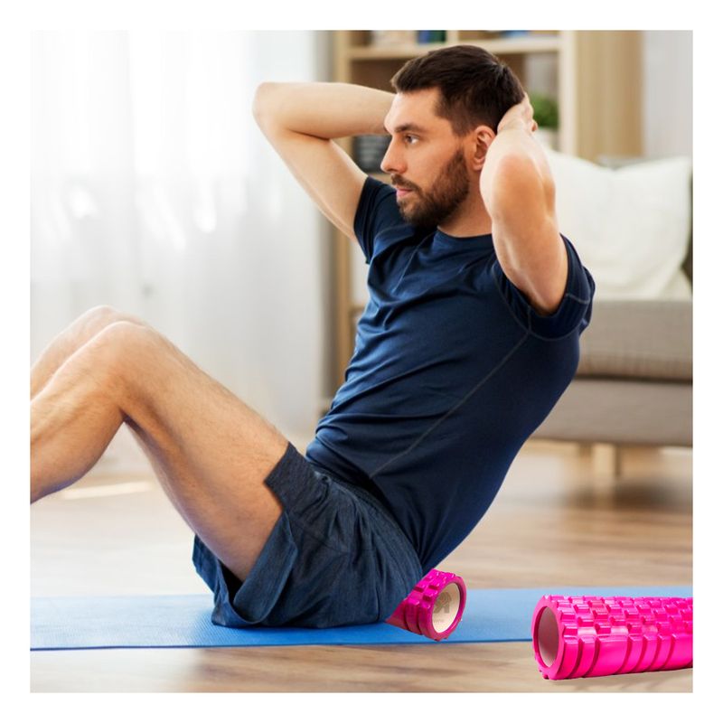 RYBIU IMPORT - Roler Funcional para Hacer Abdominales de Color Fucsia