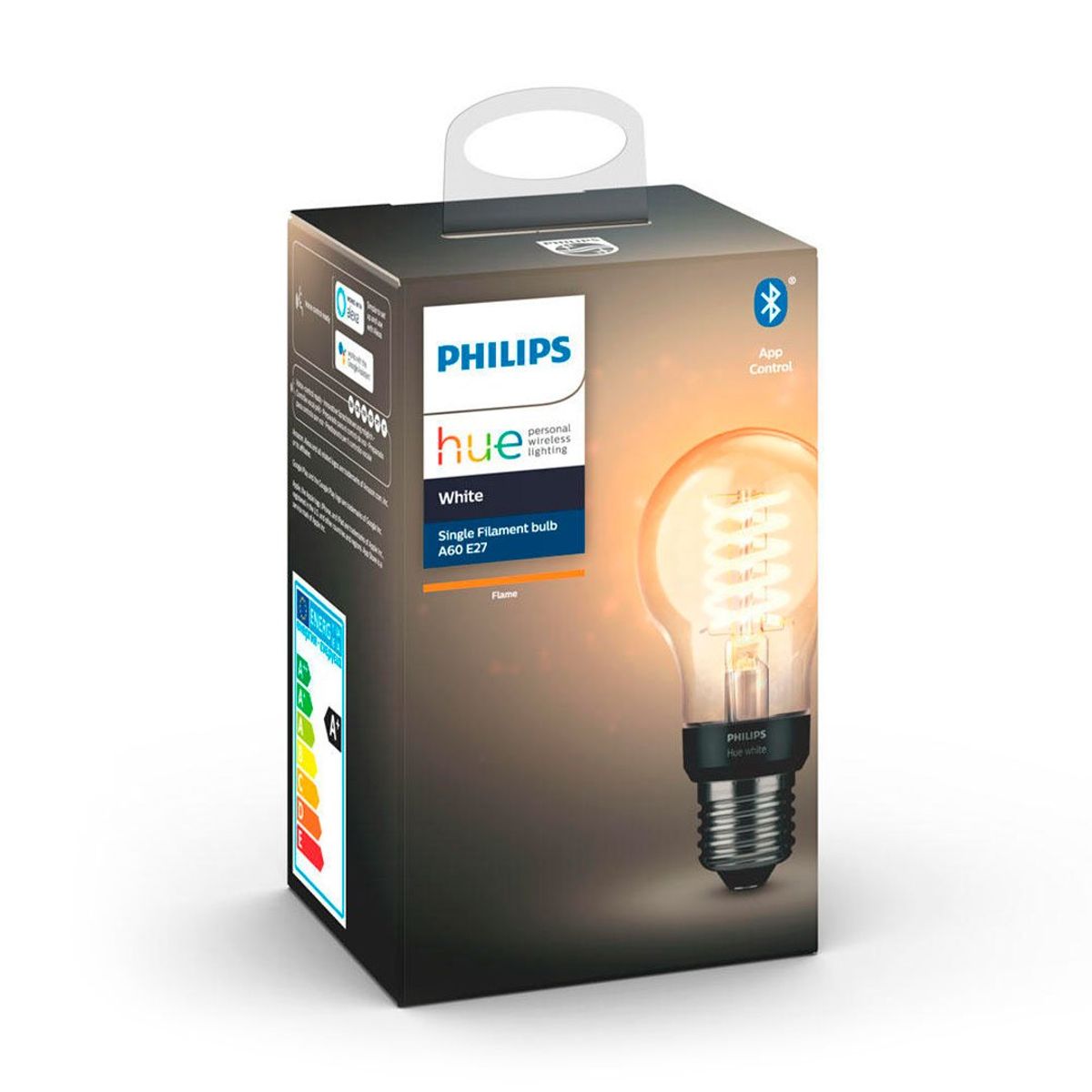 PHILIPS HUE - PHILIPS HUE A60 Foco Inteligente Vintage Con Filamento Espiral LED