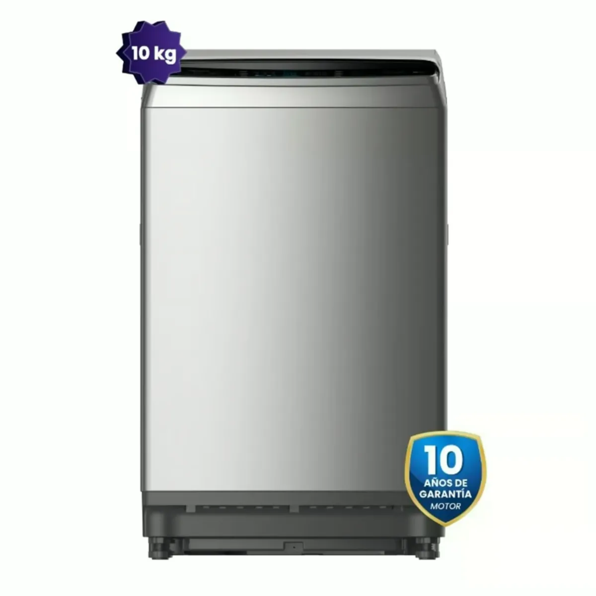 MIDEA - Lavadora Midea 10Kg MA200W100G-PE Silver