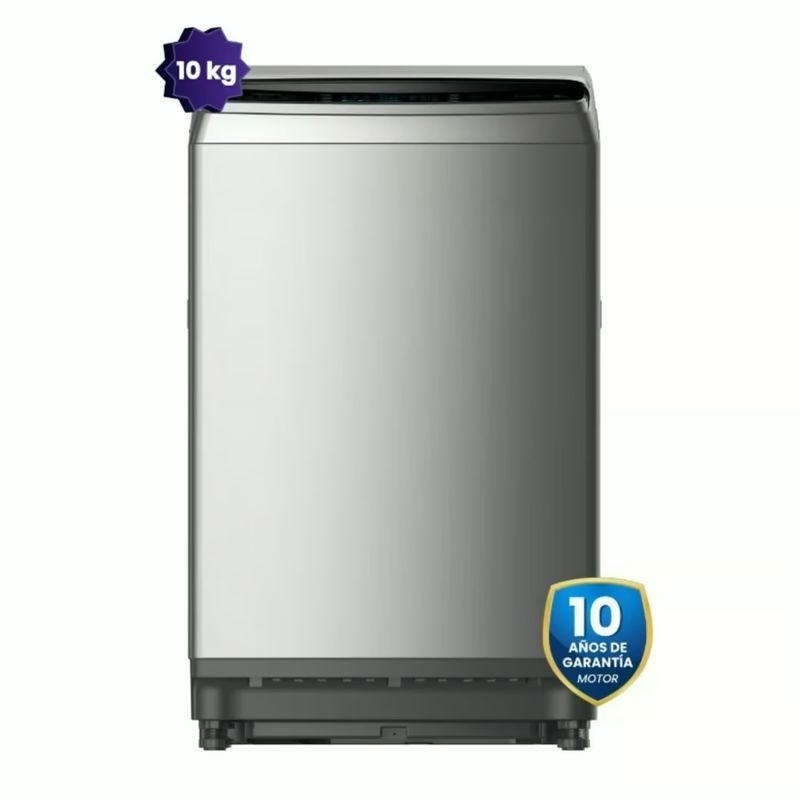 MIDEA - Lavadora Midea 10Kg MA200W100G-PE Silver