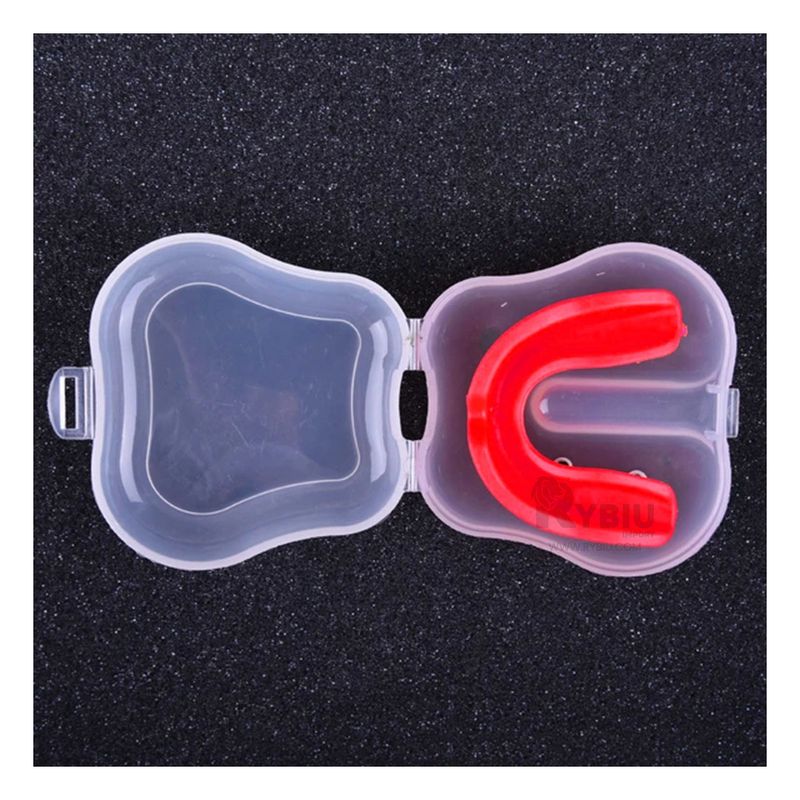 RYBIU IMPORT - Bucal Resistente Sport Basquet enRojo Y+Papel de Regalo