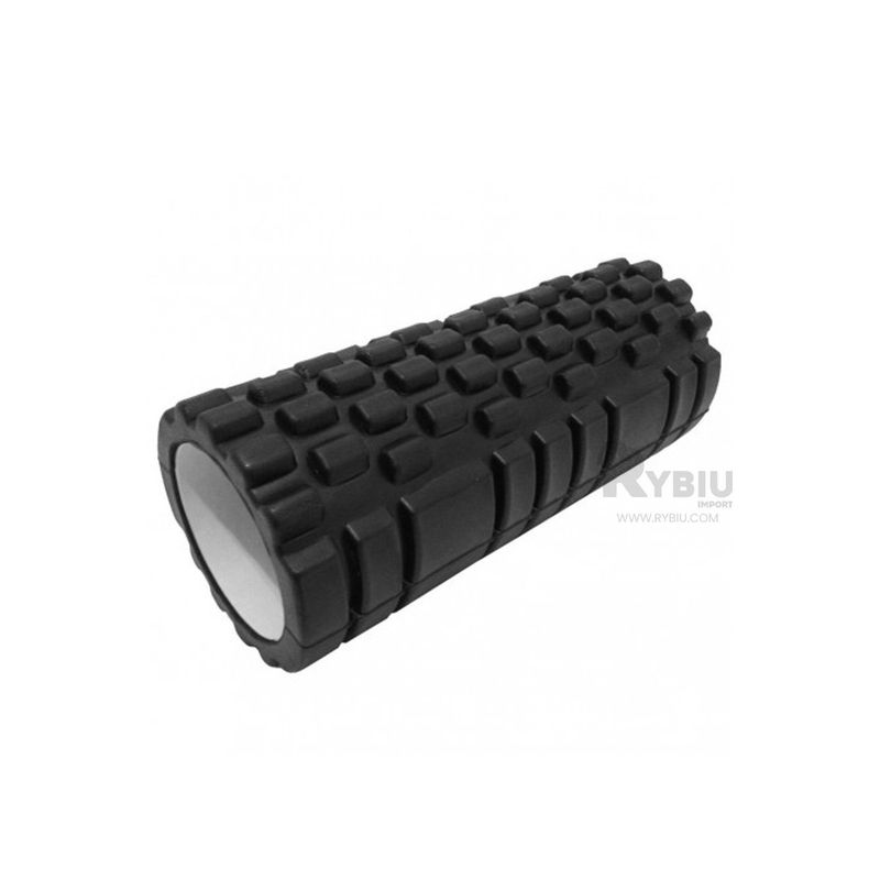 RYBIU IMPORT - Rodillo Minimalista y Practico de Negro Y+Regalo Agendita