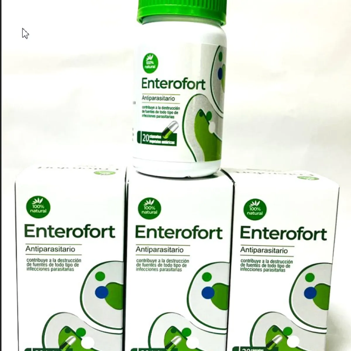 GENERICO - ENTEROFORT SUPLEMENTO ALIMENTICIO  PACK X3