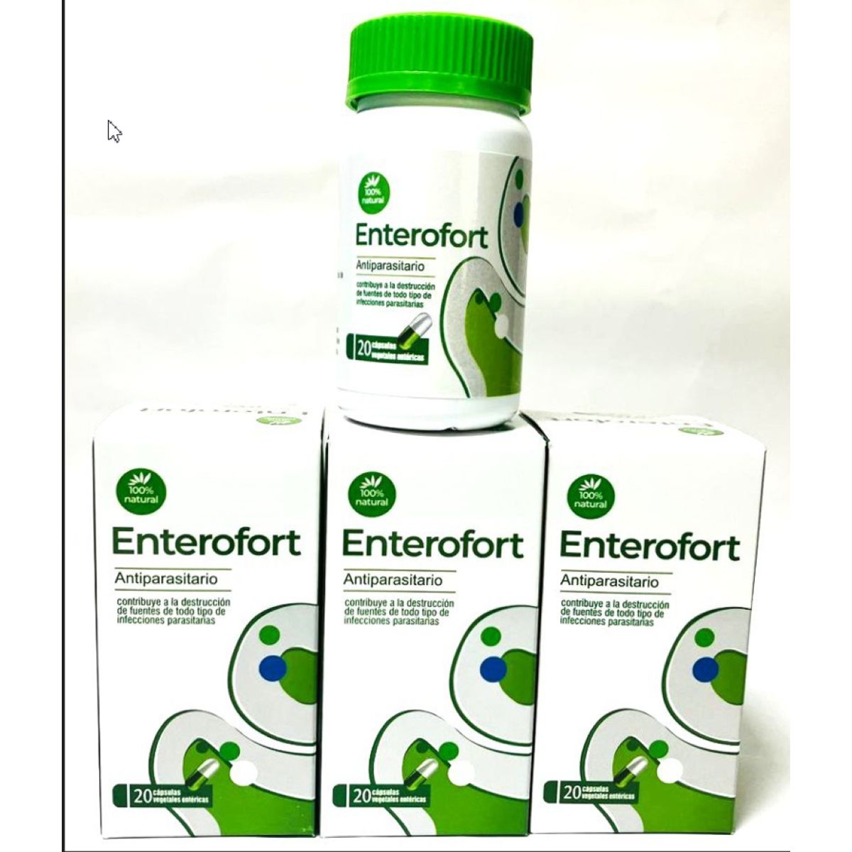 GENERICO - ENTEROFORT SUPLEMENTO ALIMENTICIO  PACK X3