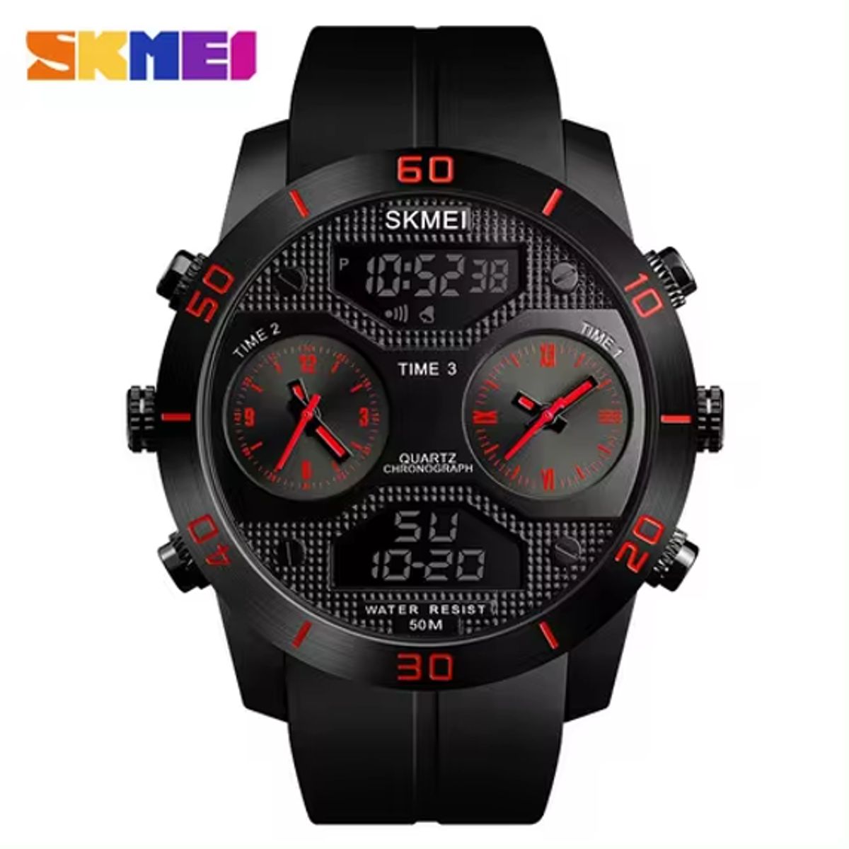 Skmei - Reloj Digital SKMEI 1355 Triple hora