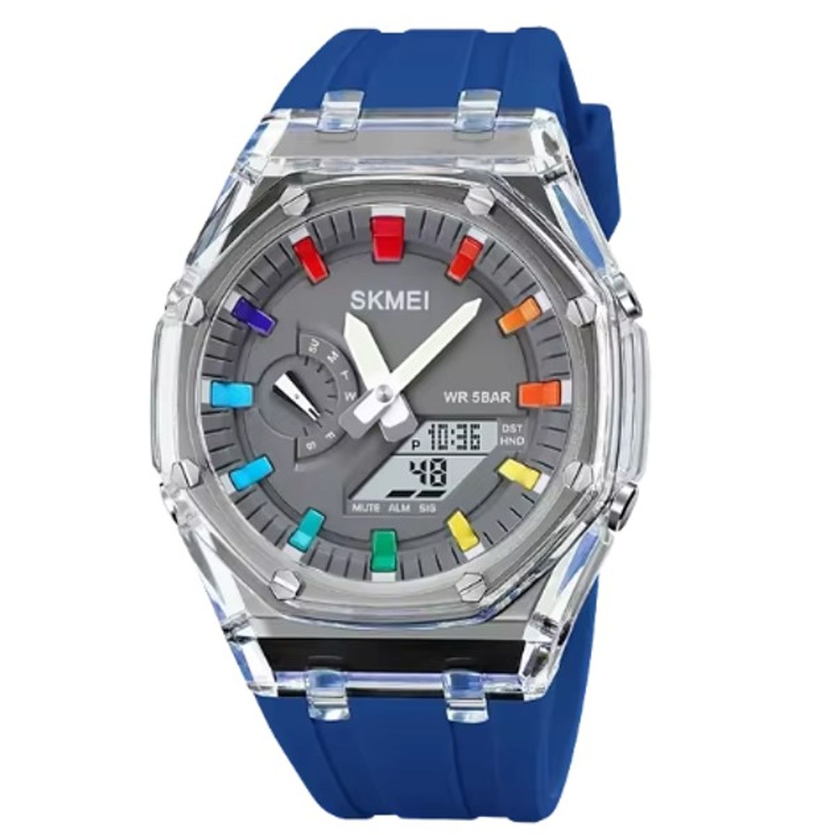 SKMEI - Reloj pulsera de Hombre SKMEI 2100 Doble hora