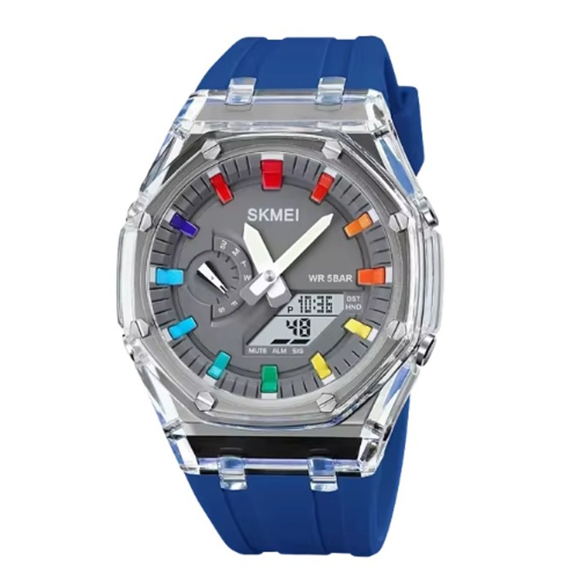 SKMEI - Reloj pulsera de Hombre SKMEI 2100 Doble hora