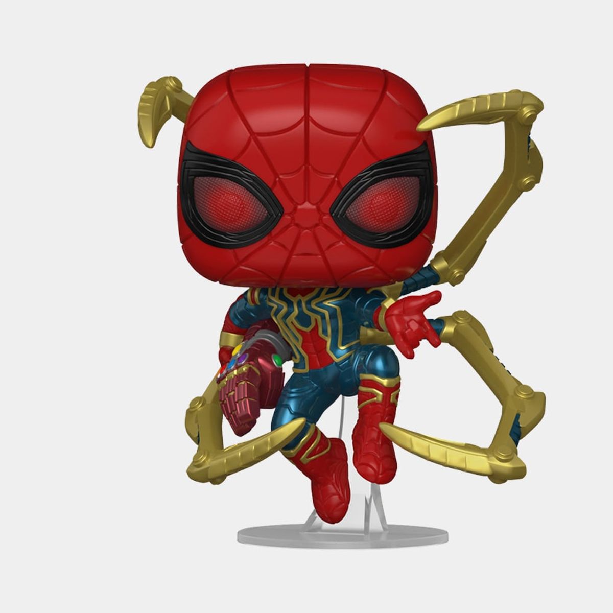 FUNKO - FUNKO POP AVENGERS ENDGAME - IRON SPIDER WITH NANO GAUNTLET