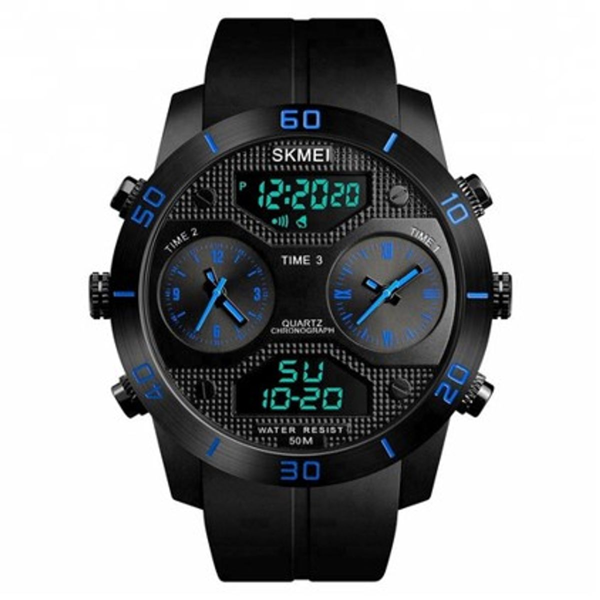 SKMEI - Reloj Digital SKMEI 1355 Triple hora