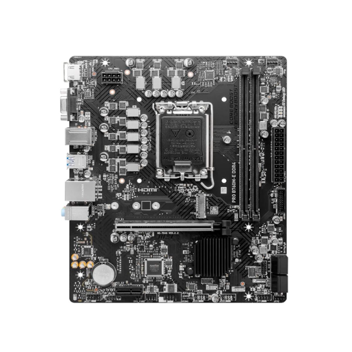 MSI - TARJETA MADRE MSI PRO PRO B760M-E DDR4 MATX PN MBMSB760M-ED4