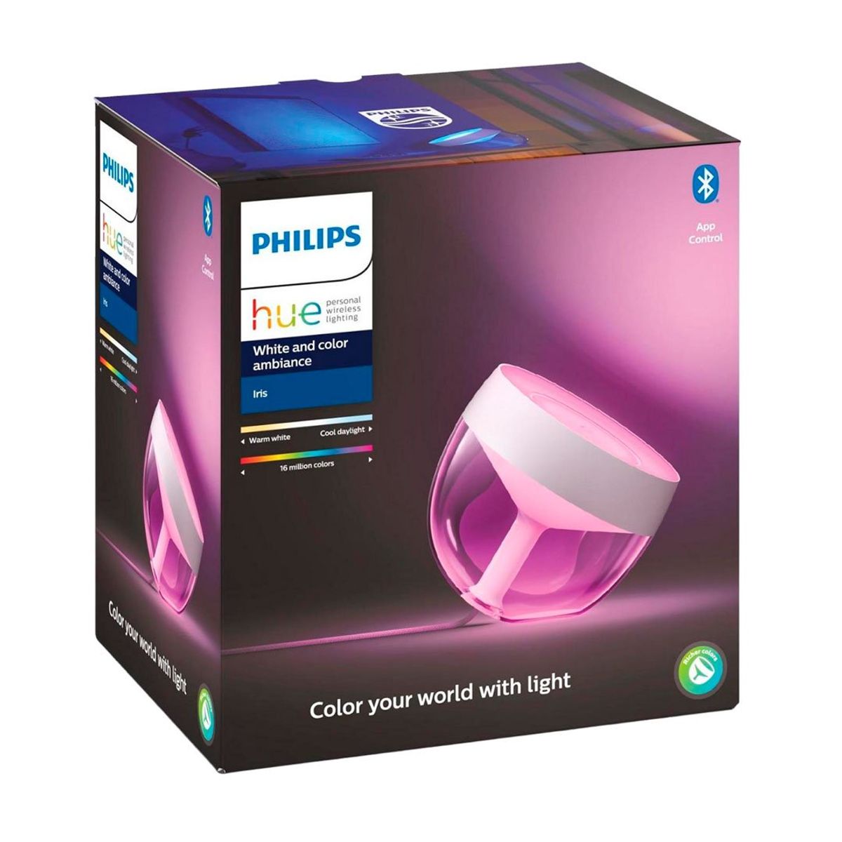 PHILIPS HUE - PHILIPS HUE Lámpara De Mesa Iris Inteligente Luz Blanca y De Color