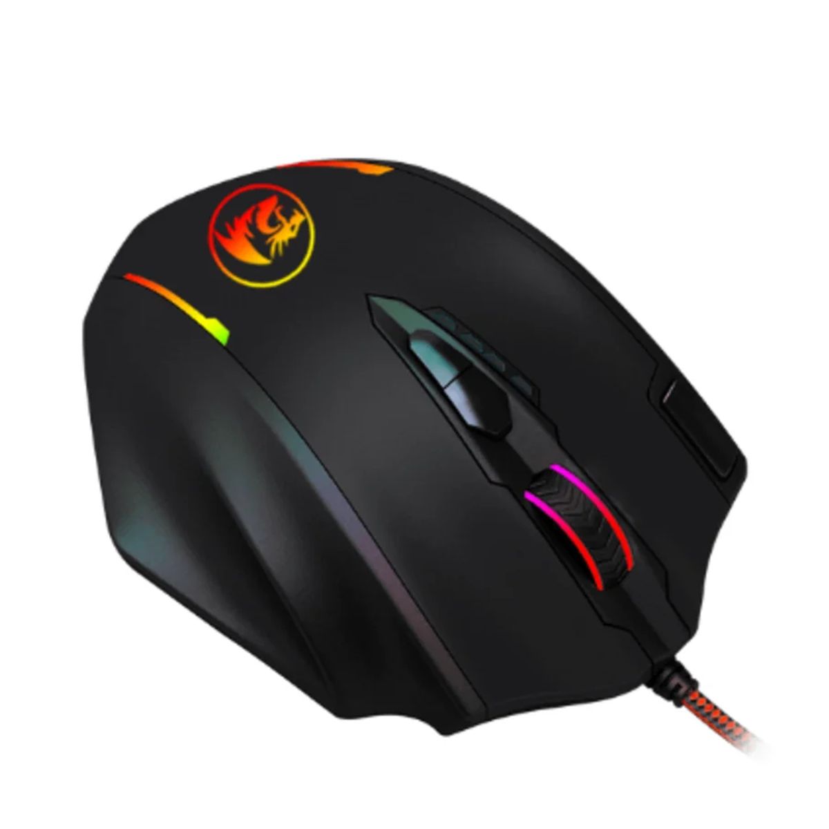 REDRAGON - Mouse REDRAGON IMPACT M908 RGB 18 botones Negro