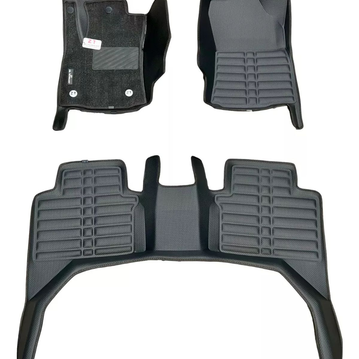 GENERICO - PISO ALFOMBRA TOYOTA HILUX 2016-2024  TERMOFORMADAS