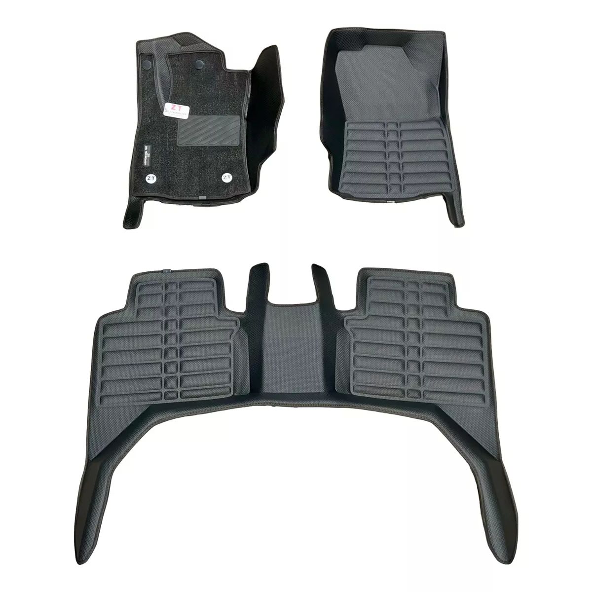 GENERICO - PISO ALFOMBRA TOYOTA HILUX 2016-2024  TERMOFORMADAS