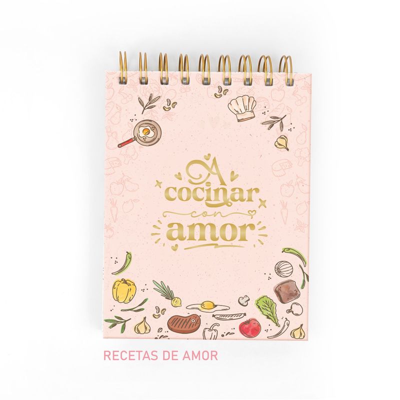 GENERICO - Diario A6 de Recetas DE AMOR