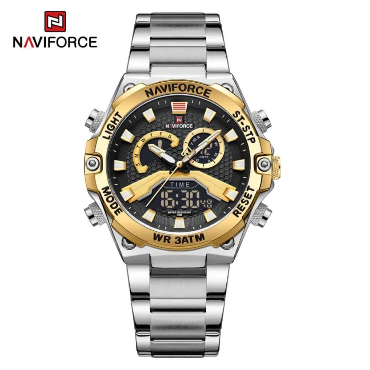 NAVIFORCE - Naviforce Plateado Dorado N52_.