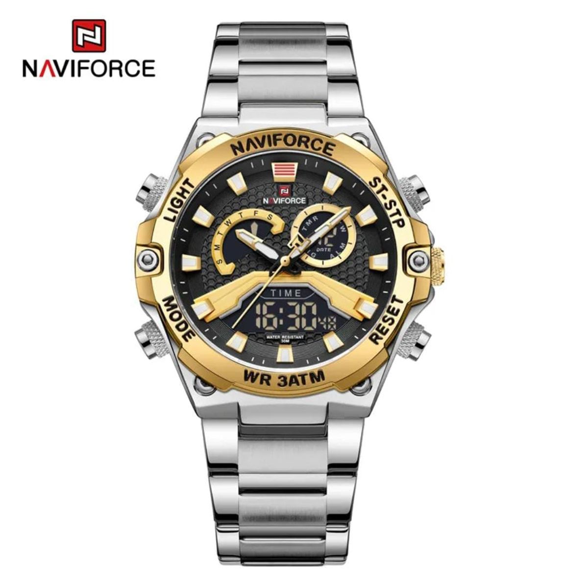 NAVIFORCE - Naviforce Plateado Dorado N52_.