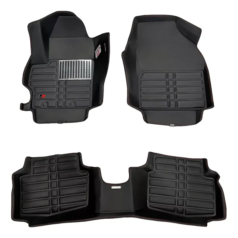 GENERICO - PISO ALFOMBRA  TOYOTA YARIS 2014-2022  TERMOFORMADAS