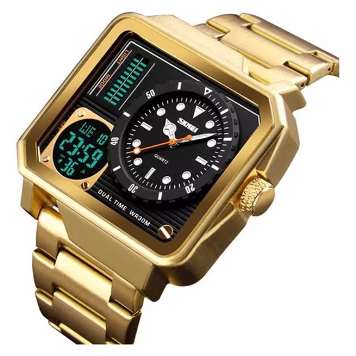 SKMEI - Reloj SKMEI 1392 Metálico resistente al agua Hombre