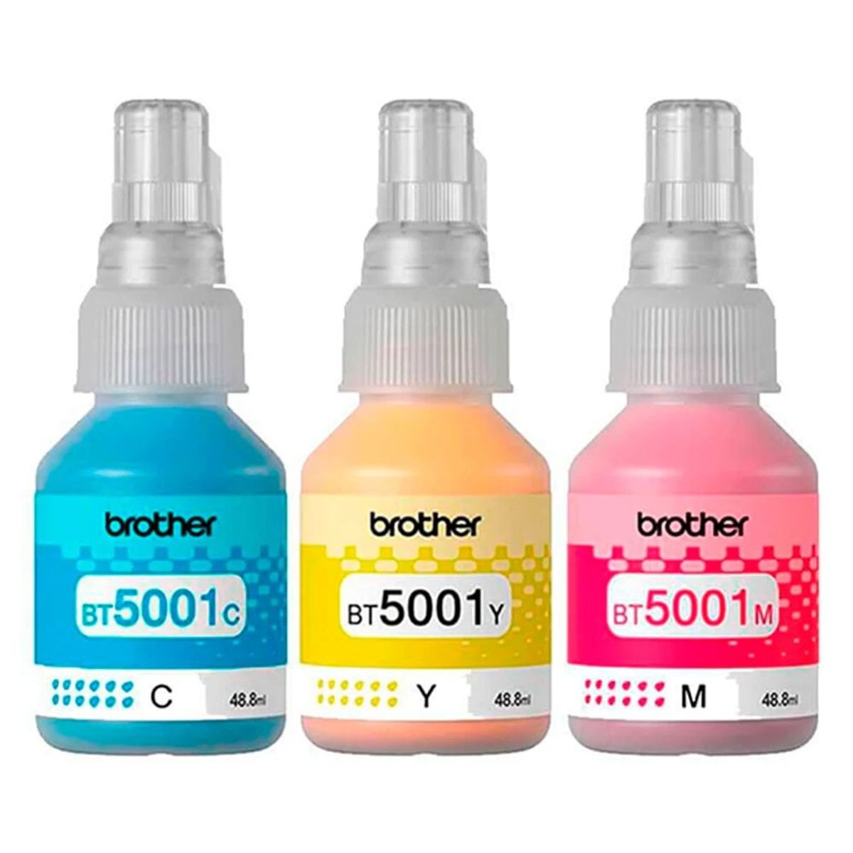 BROTHER - BOTELLA DE TINTA BROTHER TRIPACK BT50013PK COLOR