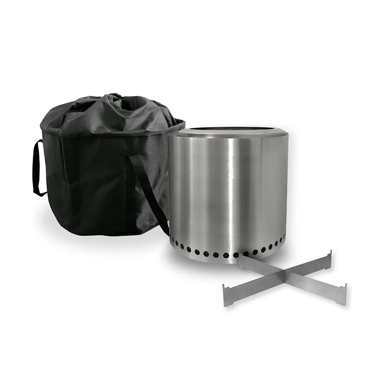 GENERICO - Brasero Sin Humo Bigflame 37 + Bolso + Pedestal