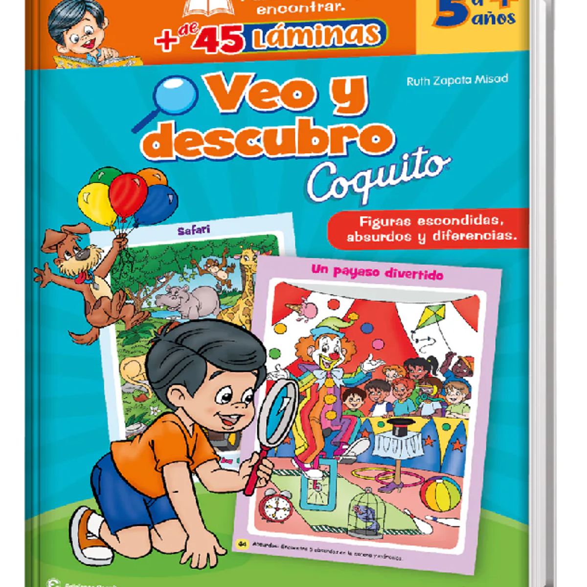 EDICIONES COQUITO - Libro infantil Veo y Descubro Coquito