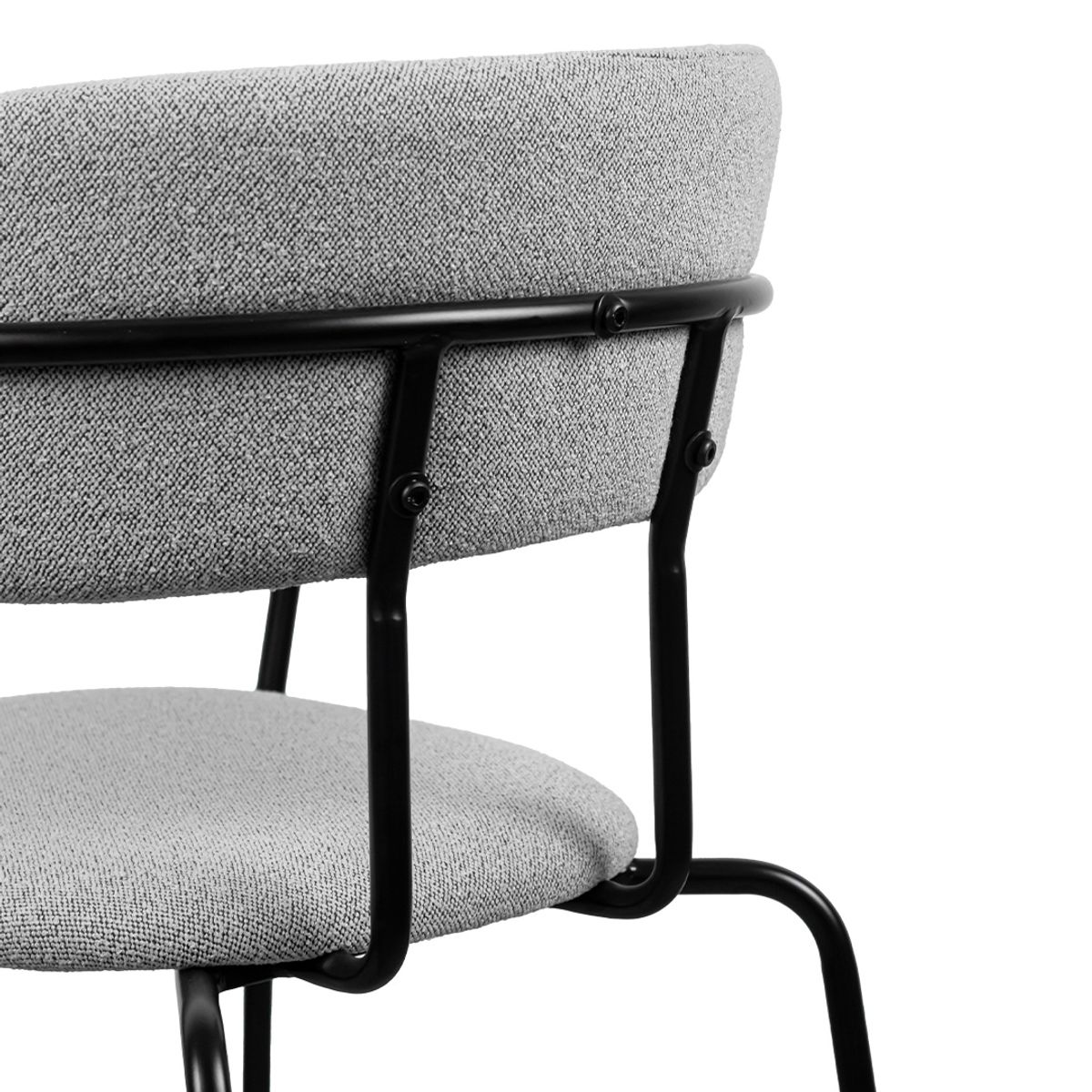 NIHM - Silla de Comedor Soho Gris Claro