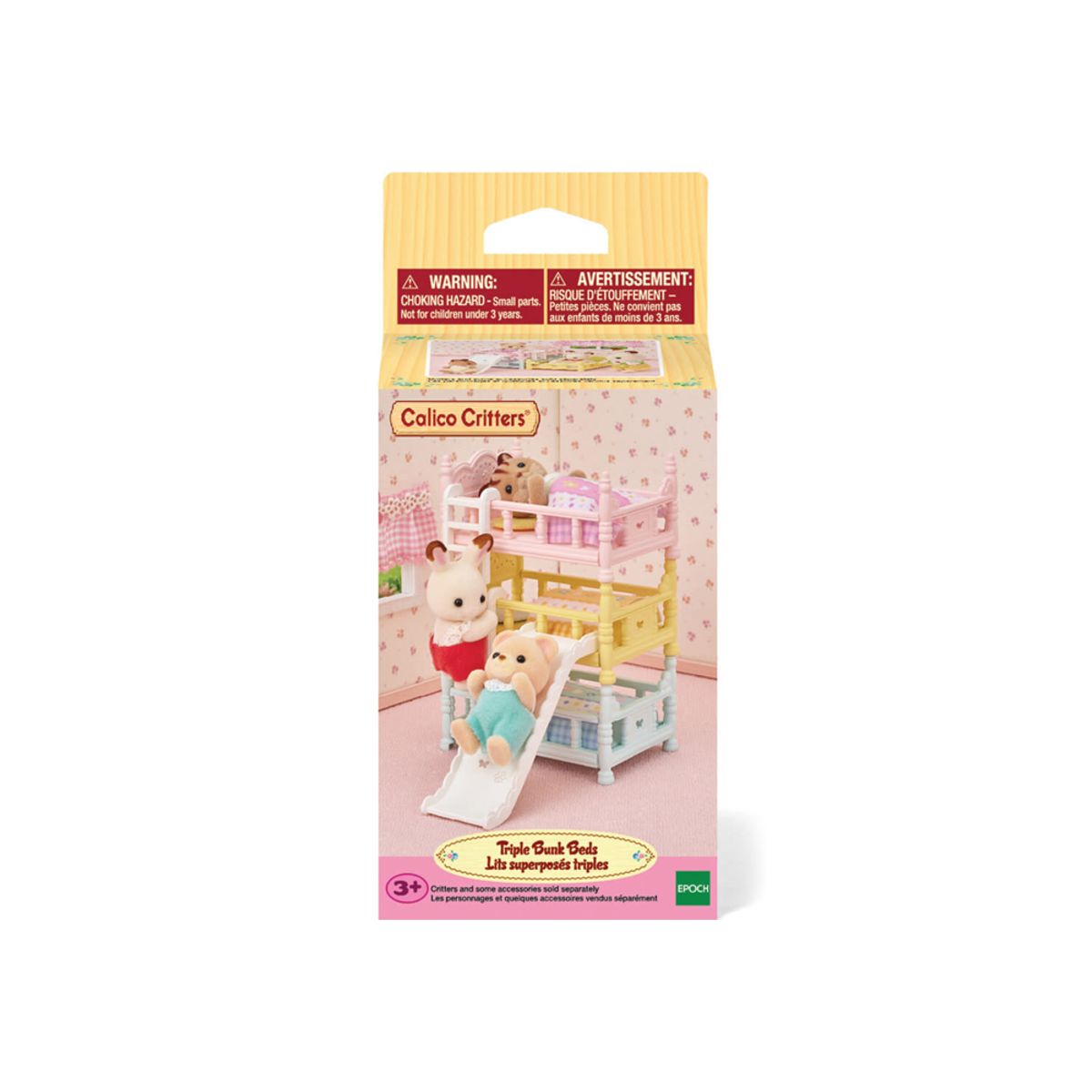 SYLVANIAN FAMILIES - Calico Critters Camarote Triple con Tobogán