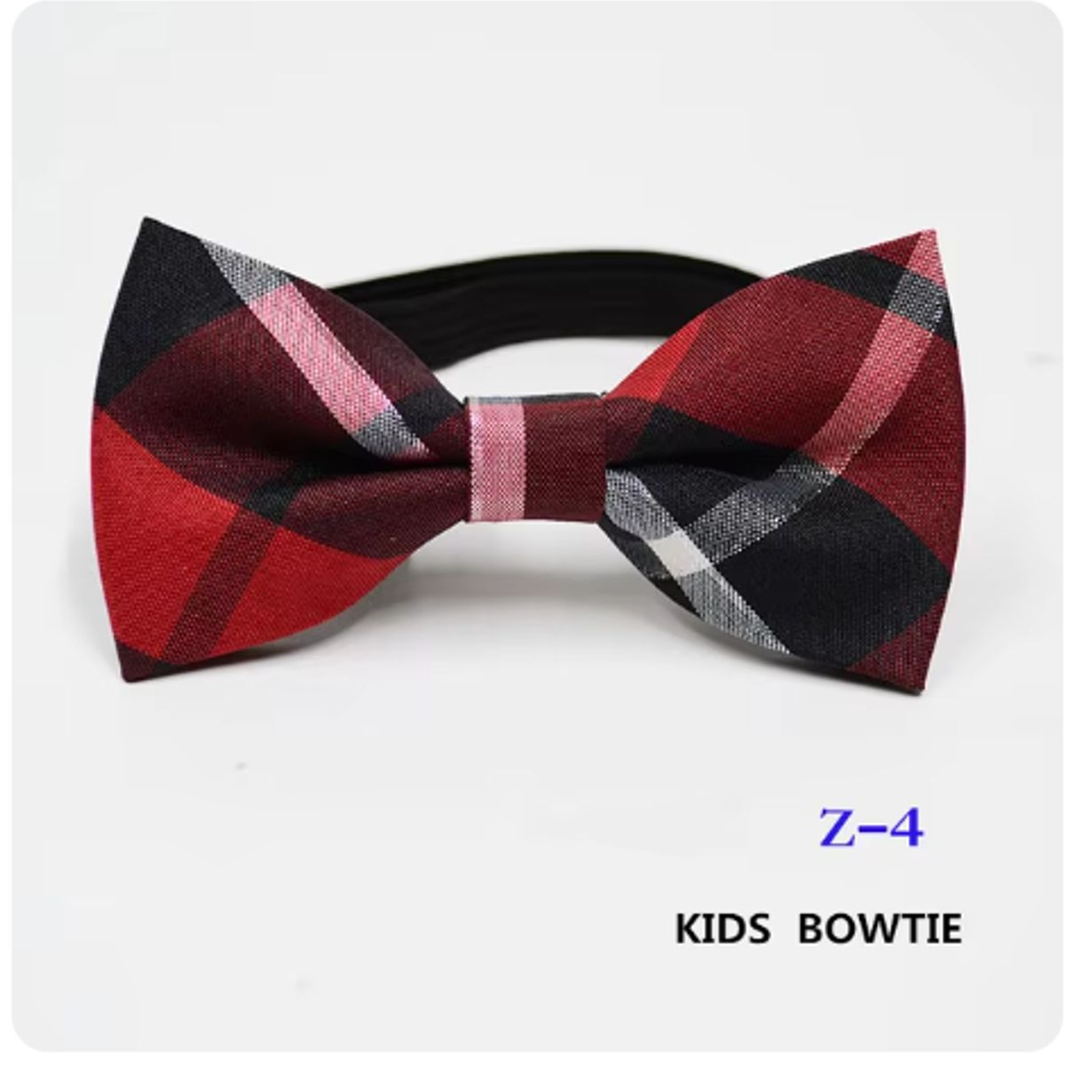 KAST PE - Corbata Elegante Michi Yango de Niño - Burgundy