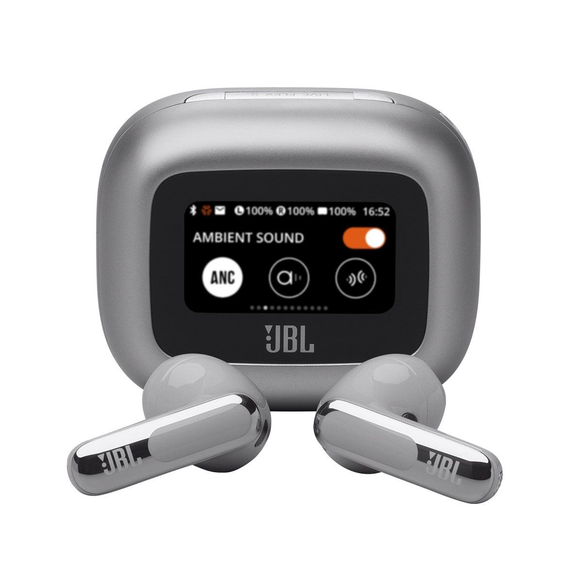 JBL - JBL - Audífono Live Flex 3 ANC Perfect Fit IP54 - Silver