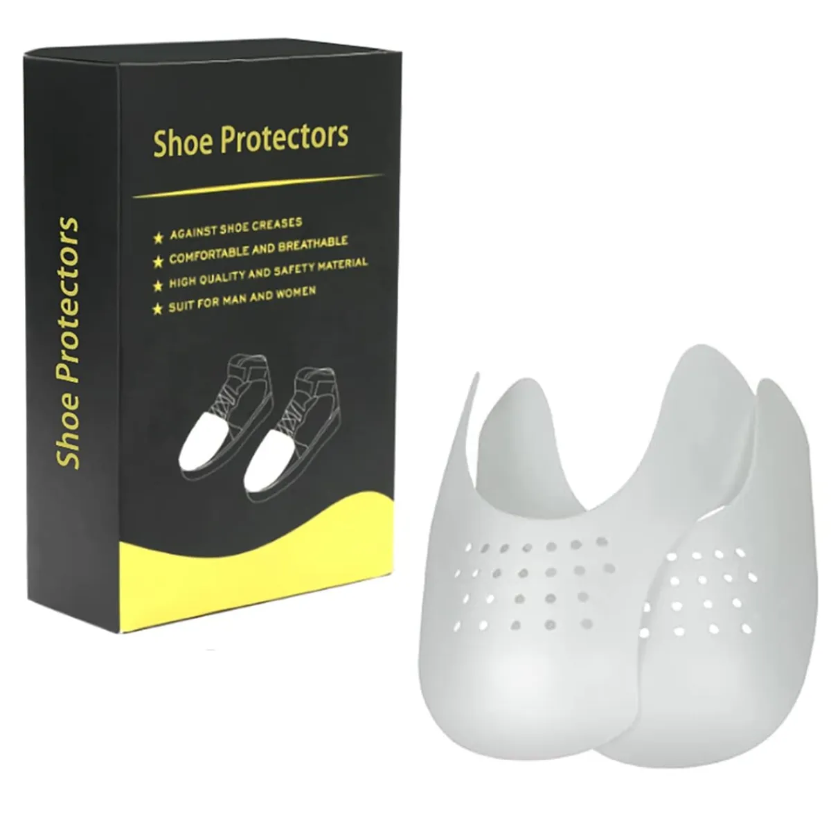 GENERICO - Protector zapatilla no arruga horma forma calzado 2par