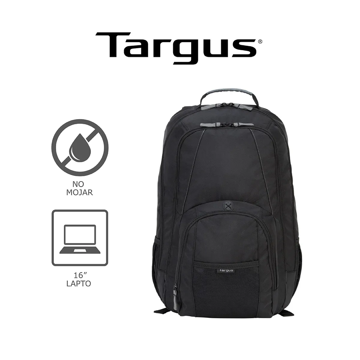 TARGUS - Mochila Para Laptop 17 Groove Backpack CVR617LP-71 Negro