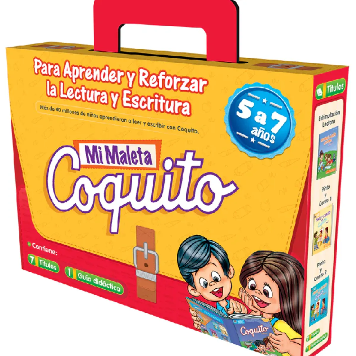 EDICIONES COQUITO - Libro infantil Mi Maleta Coquito lectura y escritura