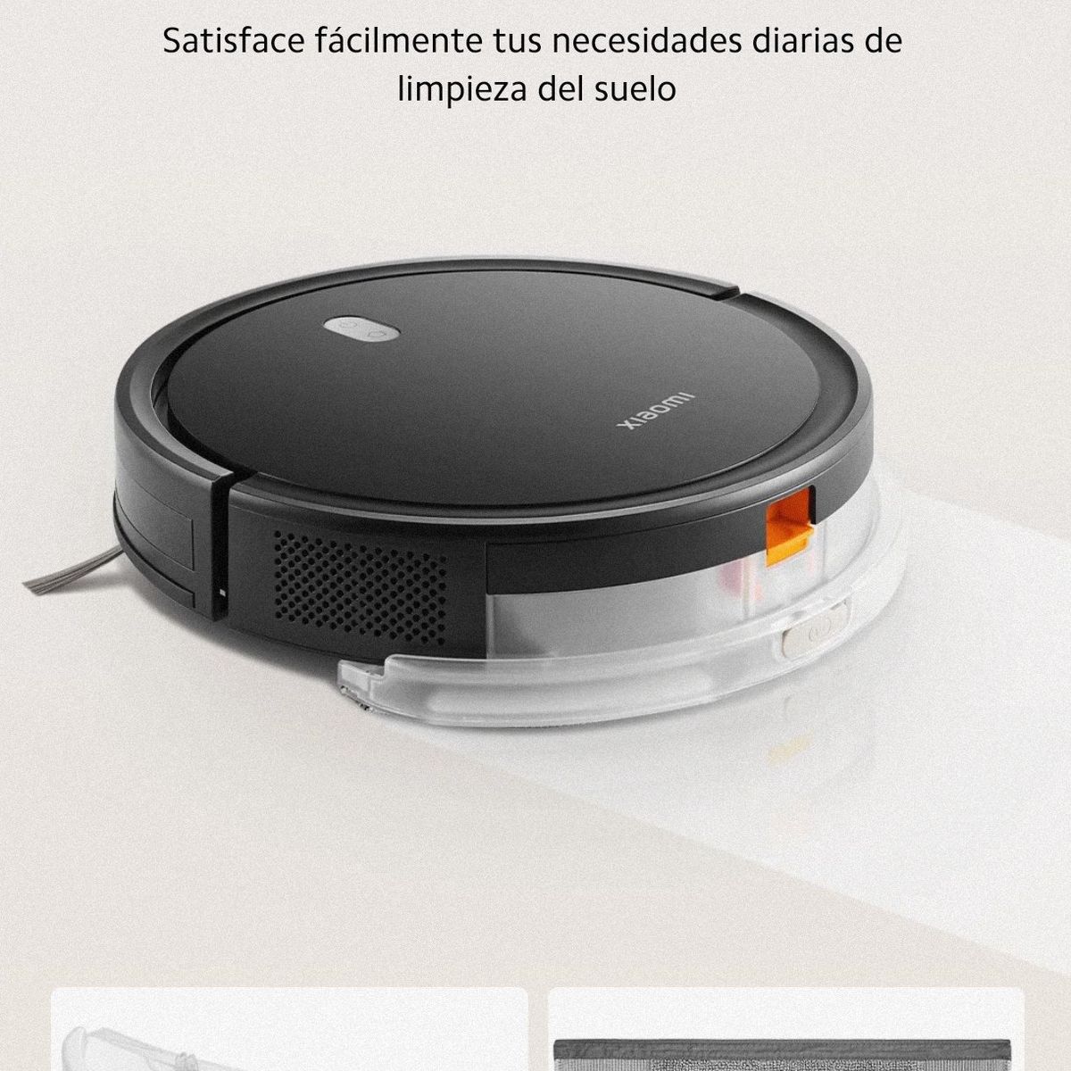 XIAOMI - Robot Aspirador Inteligente Xiaomi E5 2000PSI WIFI - BLACK