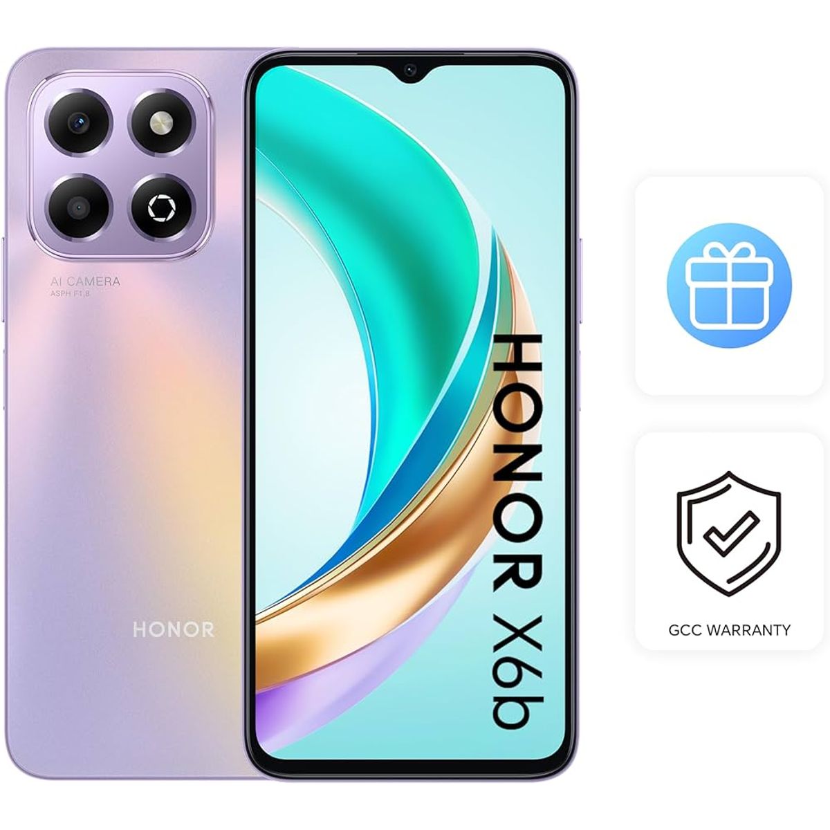 HONOR - HONOR X6B VERSIÓN DE 4RAM 128GB COLOR PURPLE