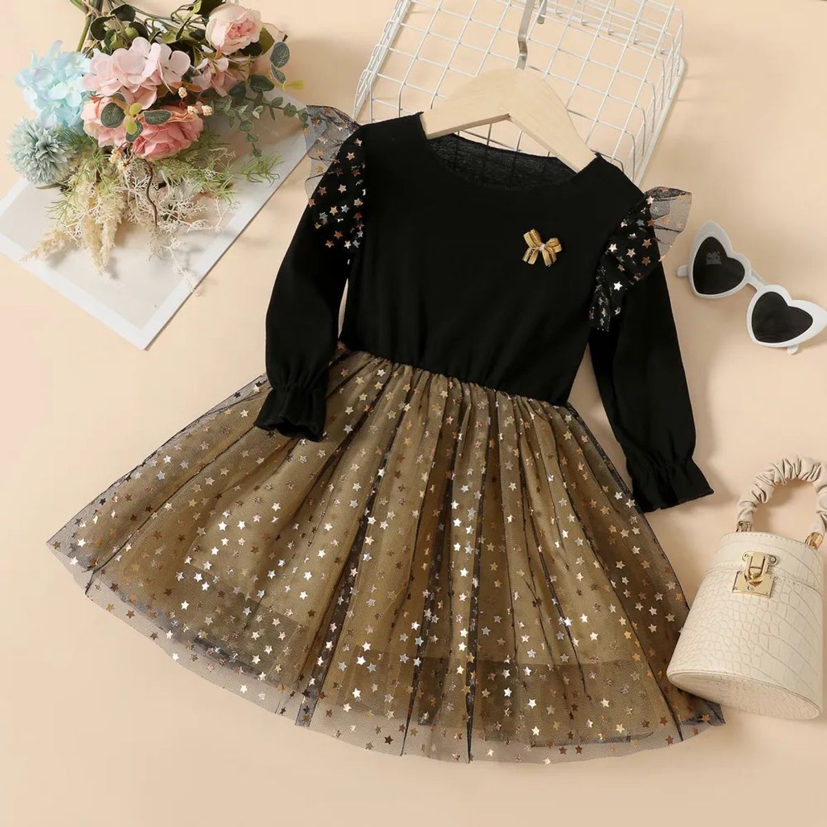 GENERICO - NIÑAS VESTIDO HADA ELEGANTE FIESTA  TENDENCIA MULTIUSO