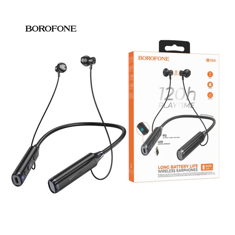 GENERICO - Audífono Inalámbrico con Micrófono BE64 - 120 Horas