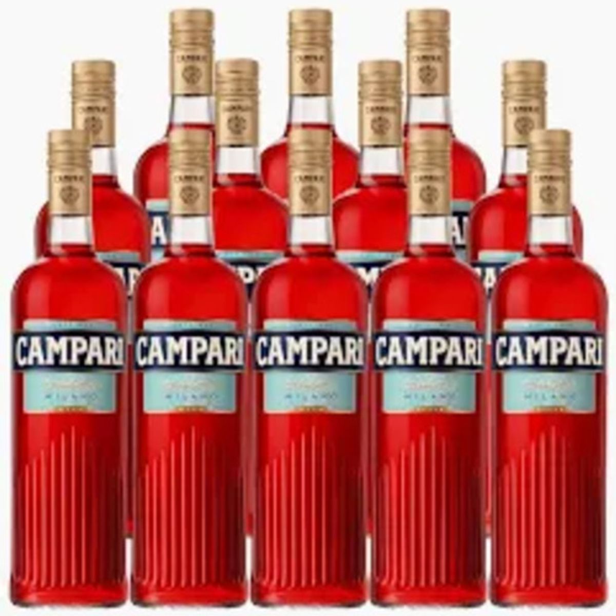 CAMPARI - Licor CAMPARI Bitter Original Botella 750ml - 12 UND