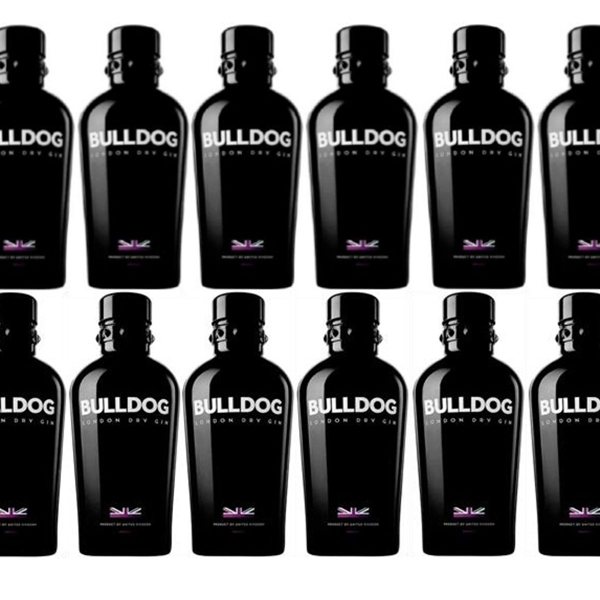 BULLDOG - Gin BULLDOG London Dry Botella 750ml - 12 UND