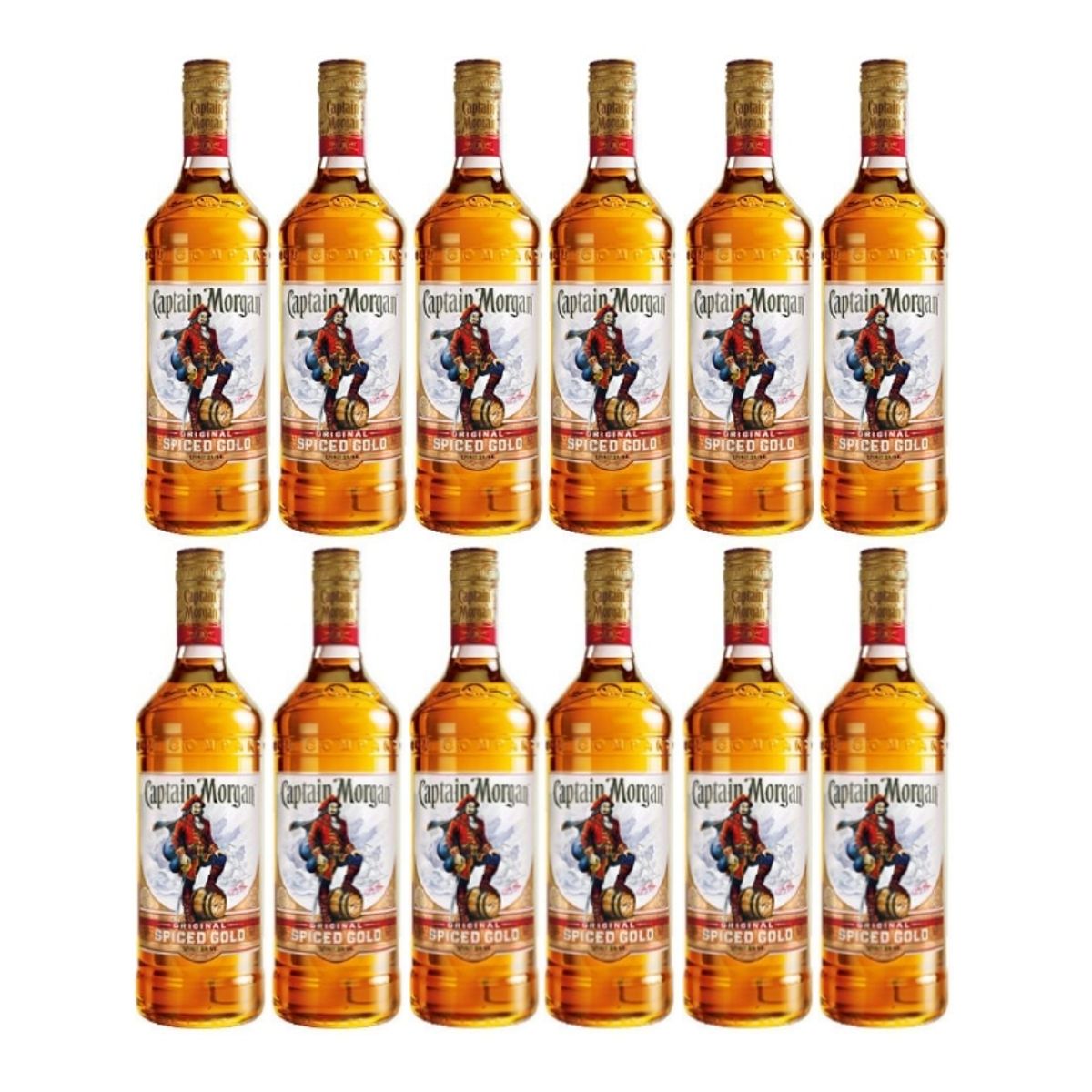 CAPITAN MORGAN - Ron CAPTAIN MORGAN 700ml - 12 UND