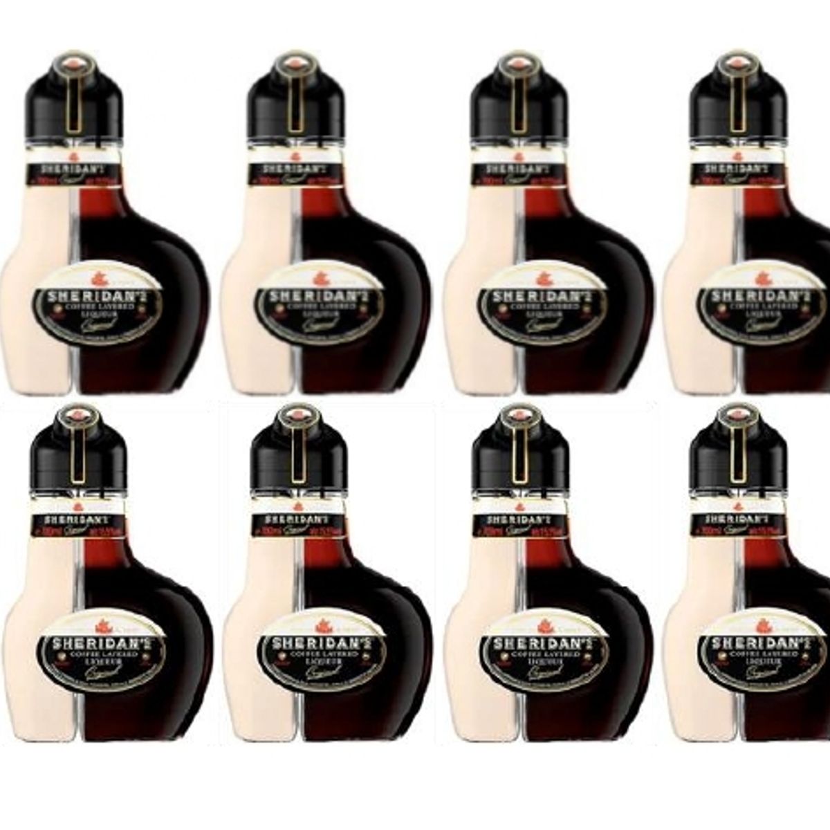 SHERIDANS - Licor SHERIDANS Original Botella 750ml - 12 UND