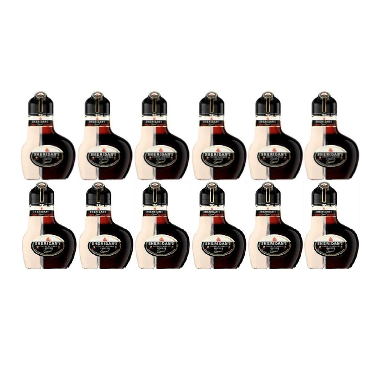 SHERIDANS - Licor SHERIDANS Original Botella 750ml - 12 UND