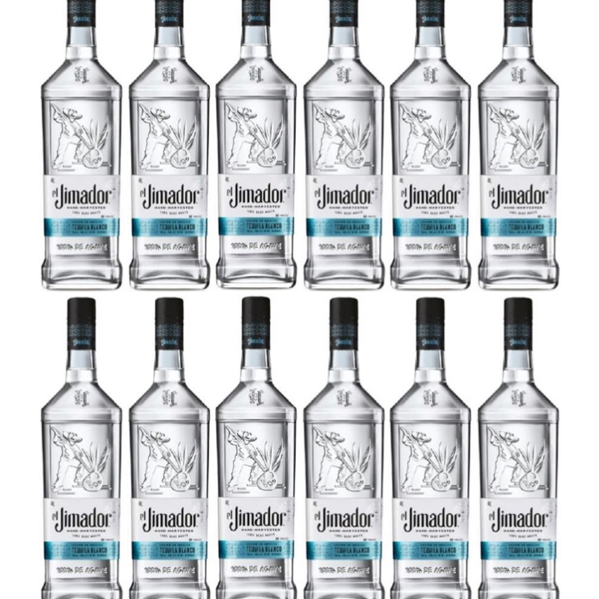 EL JIMADOR - Tequila EL JIMADOR Blanco Botella 750ml - 12 UND