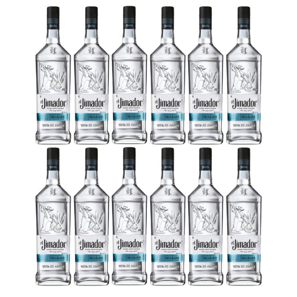 EL JIMADOR - Tequila EL JIMADOR Blanco Botella 750ml - 12 UND